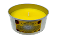  Citronella-Kerze in Alu-Dose 140 g, 8 h, Ø 9,5 cm