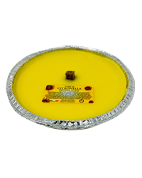 Citronella-Kerze in Alu-Schale,160 g, 8h, Ø 15,5cm
