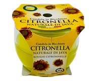 Citronella-Kerze im Glas, 120 g, 25 h