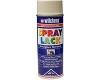 Wilckens Spray Lack hochglanz, 400 ml (hellelfenbein) RAL 1015