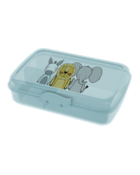 Lunchbox, 3 Freunde (Zoo), mit Trennfach