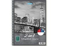STYLEX Collegeblock, DIN A4, Duo