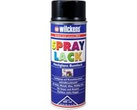 Wilckens Spray Lack hochglanz, 400 ml (verkehrsschwarz) RAL 9017