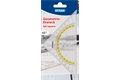 STYLEX Geodreieck, 16 cm