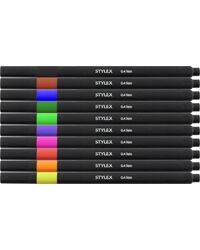 STYLEX Fineliner, 10 Stück, im Etui