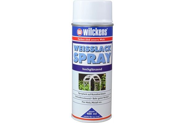 Wilckens Weisslack Spray hochglänzend, 400ml