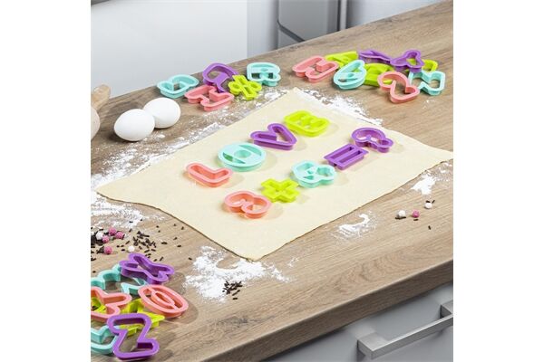  Ausstechform aus Kunststoff, 42-tlg.