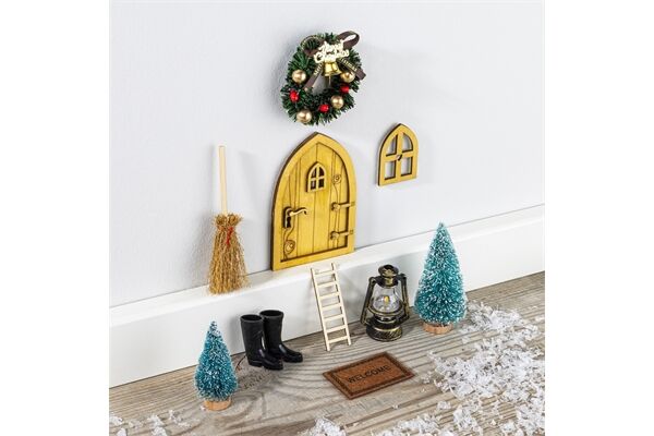  Wichteltür-Set, 10-tlg.