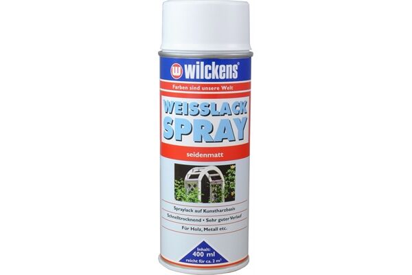 Wilckens Weisslack Spray seidenmatt, 400 ml