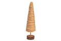  Tannenbaum Ø 9 x 35, Kunststoff, Wolle