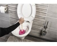 Ausgussreiniger Ø 14 cm (pink)