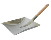 Metall-Kehrschaufel, verzinkt