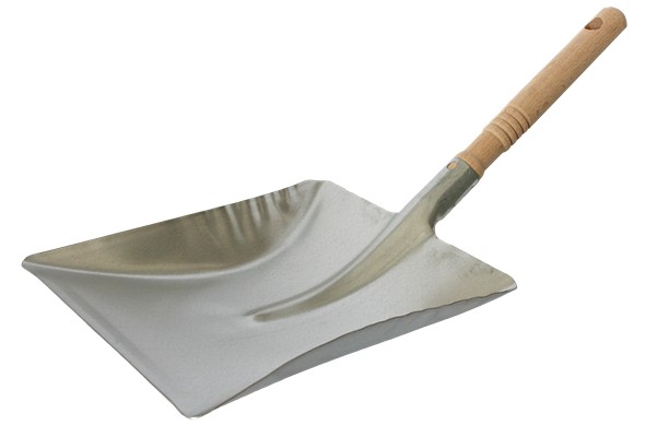  Metall-Kehrschaufel, verzinkt