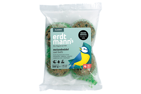 Meisenknödel im Polybeutel, 350 g, 4 Stück