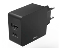 Ladegerät, USB-C (PD/QC) + USB-A, 30 W