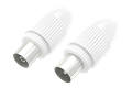  Koax-Set Stecker & Kupplung – klemmbar