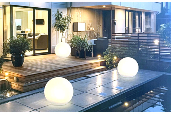 Kynast Garden LED-Solar-Kugelleuchte, Ø 30 cm