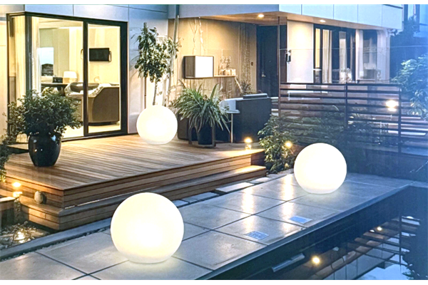 Kynast Garden LED-Solar-Kugelleuchte, Ø 30 cm