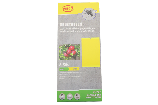 Weco Gelbtafeln, 6er