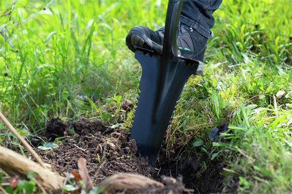 Wurzelspaten 115 cm, Fiberglasstiel