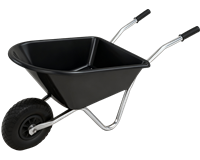 Kinderschubkarre 20 l (schwarz)