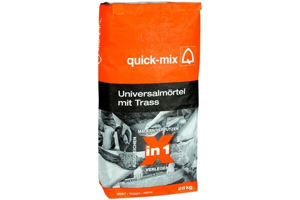  Universalmörtel mit Trass, X in 1, 25 kg