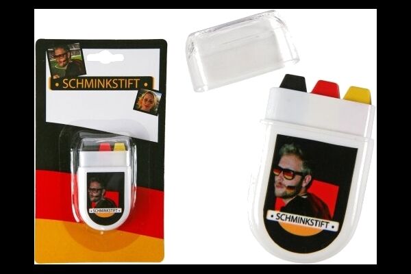  Schminkstift, Deutschlandfarben
