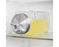 Kühlschrank-Getränkespender aus Glas