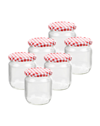 Einmachglas 425 ml, rund, 6er Set