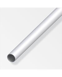 Alu Rundrohr 16 mm, 1 m (silber)
