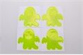 Filmer 4 tlg. Reflektorsticker, PVC, Geist-Form