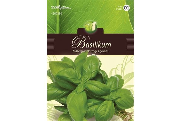  Saatgut Basilikum, für 250 Pflanzen