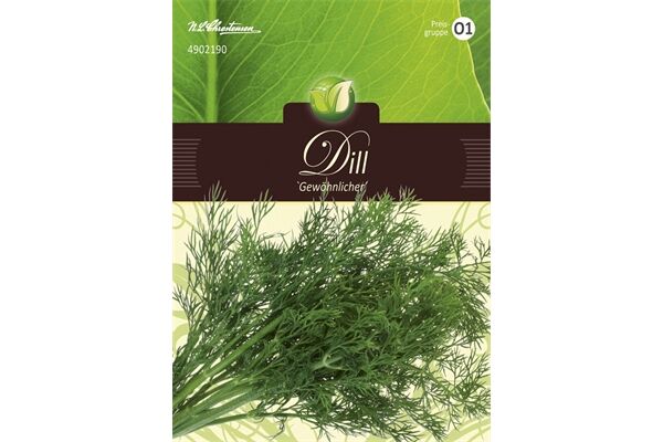  Saatgut Dill, Gewöhnlicher, für 4 - 5 lfd. m.
