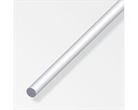 Alu Rundstange 4 mm, 1 m (silber)