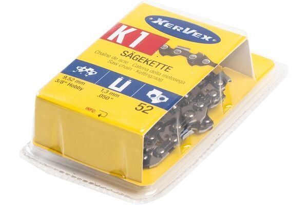 XERVEX Sägekette K1, 3/8'‘, 1,3 mm, 52 TG