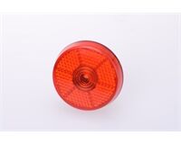 Filmer Sicherheitsflasher, ABS, 3 Funktionen, Ø 44x16 mm (rot)