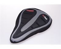 Filmer Fahrradsattel Sport 2-farbig, 15 mm Geleinlage