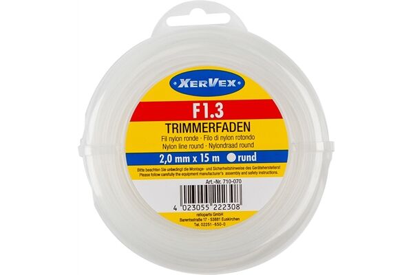 XERVEX Nylonfaden, 2,0mm x 15m, F1.3