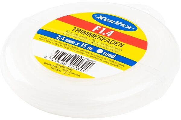 XERVEX Nylonfaden, 2,4mm x 15m, F1.4