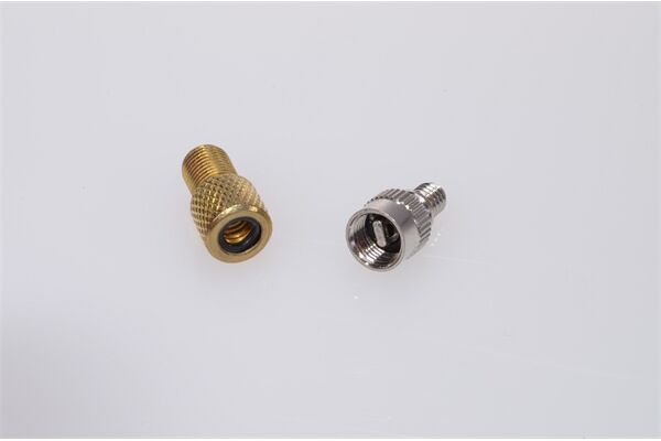 Filmer Adapter-Set, Dunlop auf Schrader, Kupfer/Stahl