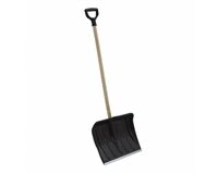 PROSPERPLAST Schneeschieber, 40 cm, Kunststoff, matt (schwarz)