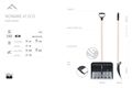 PROSPERPLAST Schneeschieber, 40 cm, Kunststoff, matt