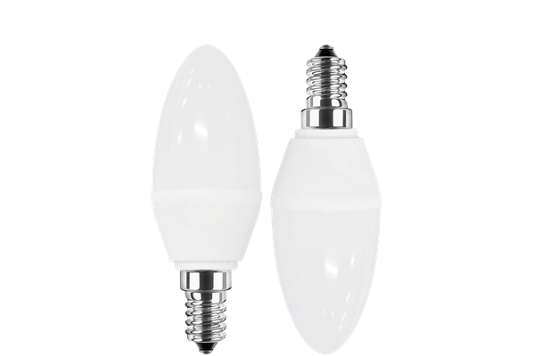  LED SMD Kerzenform 3W (25W), E14, 250l, 2700K, WW
