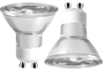 2x LED Retro Reflektor 36° 4W GU10 345lm 2700K WW