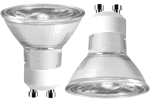  2x LED Retro Reflektor 36° 4W GU10 345lm 2700K WW