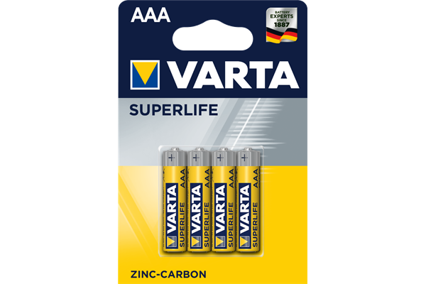 Varta Super Heavy Duty 2003 AAA BL4