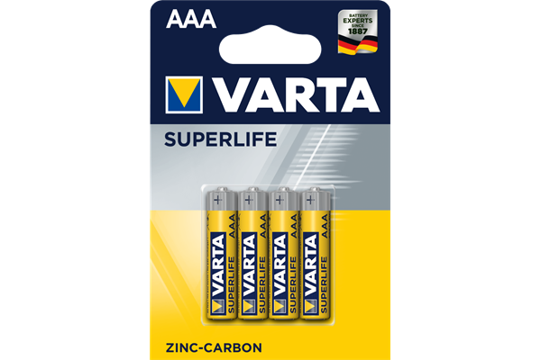 Varta Super Heavy Duty 2003 AAA BL4