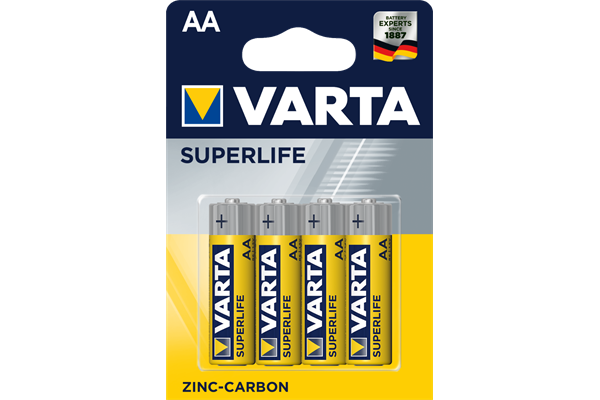 Varta Super Heavy Duty 2006 AA BL4