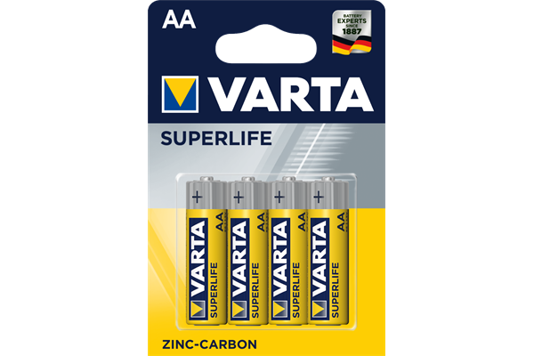 Varta Super Heavy Duty 2006 AA BL4