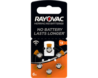 Knopfzellen-Batterie 6er Blister 1,5V 13